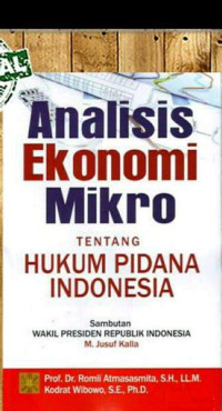 Image of Analisis Ekonomi Mikro Tentang Hukum Pidana Indonesia