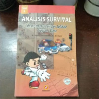 Image of Analisis Survival:Dasar-dasar teori dan aplikasi program stata