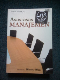 Image of Asas-Asas Manajemen
