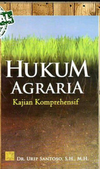 Image of Hukum Agraria Kajian Kompreshensif