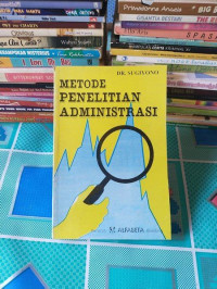 Image of Metode Penelitian Administrasi