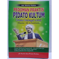 Image of Pedoman Praktis Pidato Kultum dalam Berbagai Acara