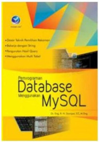 Image of pemrograman Database Menggunakan mysql